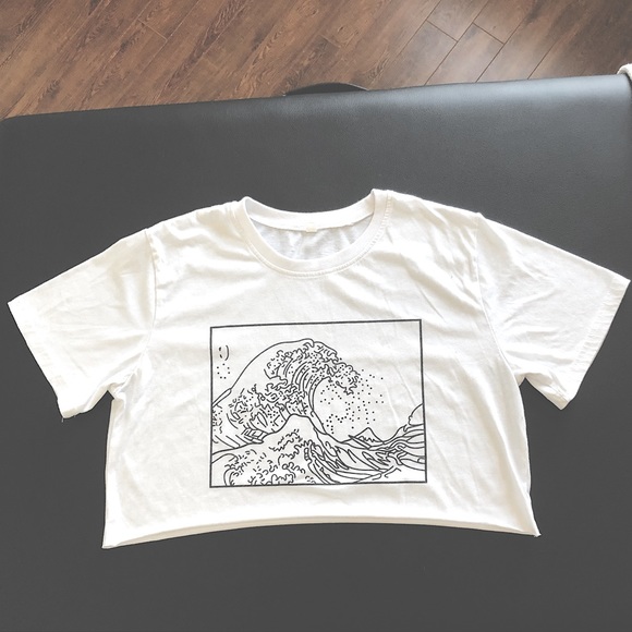 Graphic crop top - Picture 1 of 2